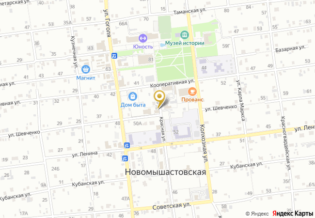 Офис выдачи заказов на карте: ул. Красная, 75/2