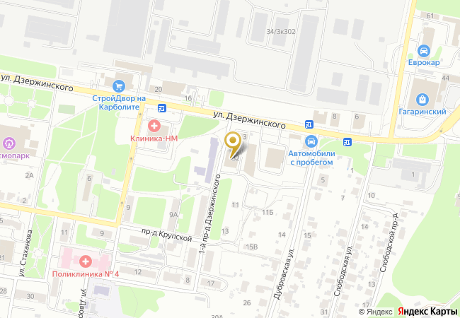 Офис выдачи заказов на карте: пр. 1-й Дзержинского, 32