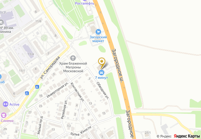 Офис выдачи заказов на карте: ш. Загородное, 1